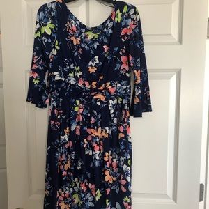 Eliza j floral dress nwt